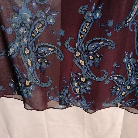 Cabi 3461 Women's V-Neck Paisley Floral Treasure Dress size 8 - Picture 7 of 8